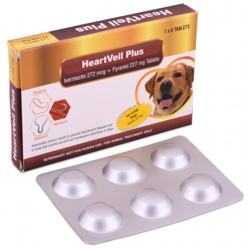 Heartveil Plus Tablet for Large Dogs