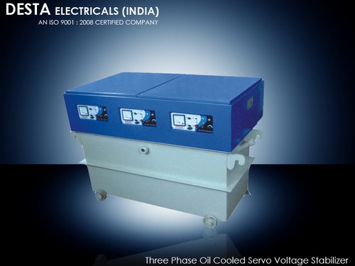50 KVA Three Phase Servo Voltage Stabilizer