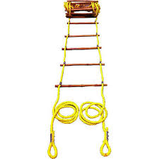 Wooden and Aluminium Safety Ropes Ladders