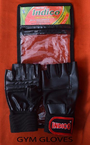 Indico Black Gym Gloves