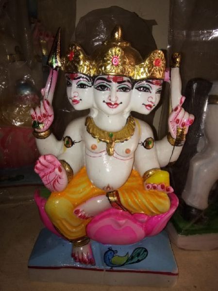 Marble Kartik Statue