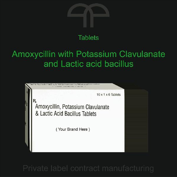 Amoxicillin 500 mg with Clavulanic acid 125 mg Tablets