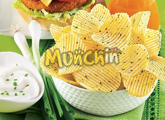 Cream Onion Ruffles