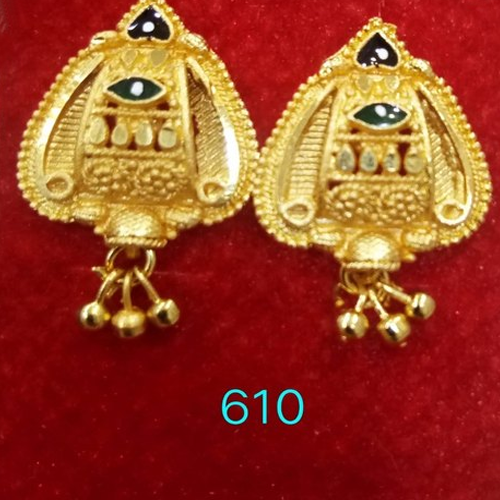 Brass Stylish Earrings