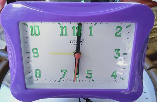Rectangle Table Alarm Clock