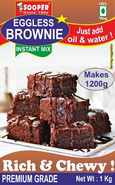 Eggless Brownie Instant Mix