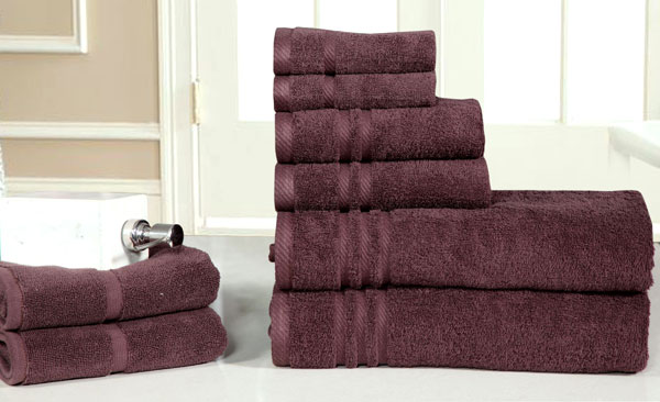 Dark Brown Bath Towels