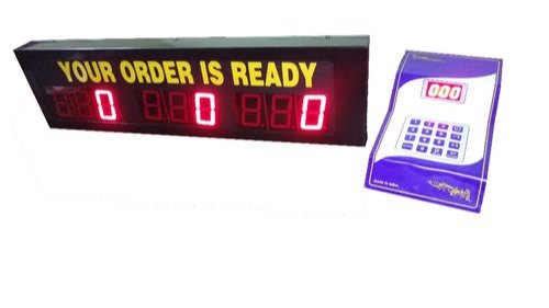 Food Counter Token Display System