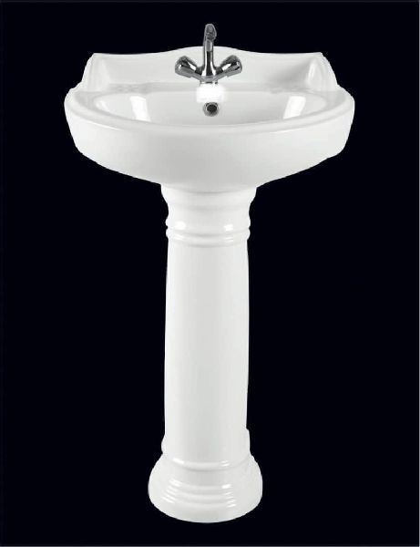 825x575x425mm Ceramic Basin with Pedestal