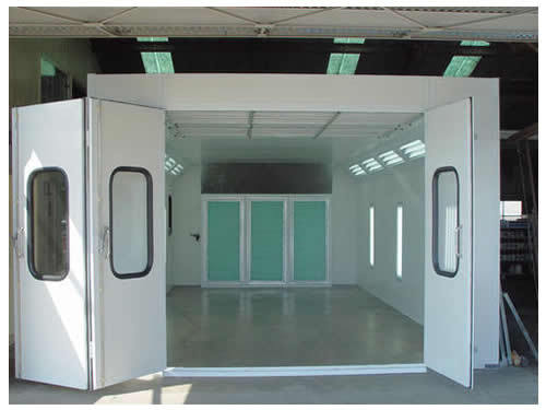 End Draft Paint Spray Booth