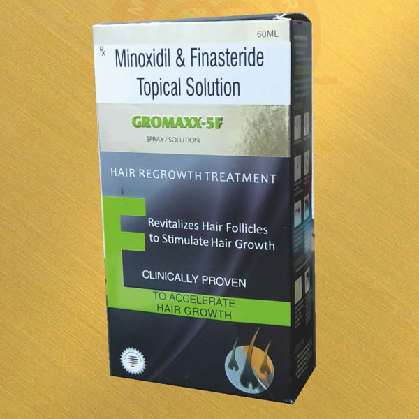 Minoxidil 5% with Finasteride 0.1%  Hair Growth Solution