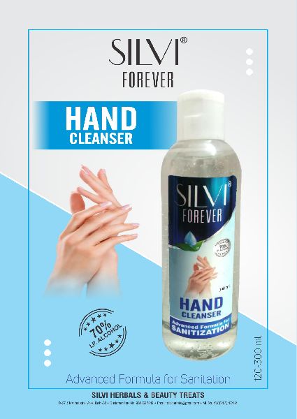 200ml Silvi Hand Cleanser Liquid with Flip Top
