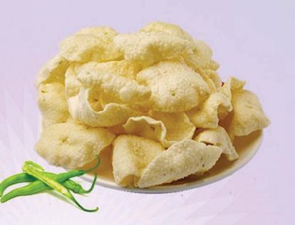 Crispy Jeera Rice Papad