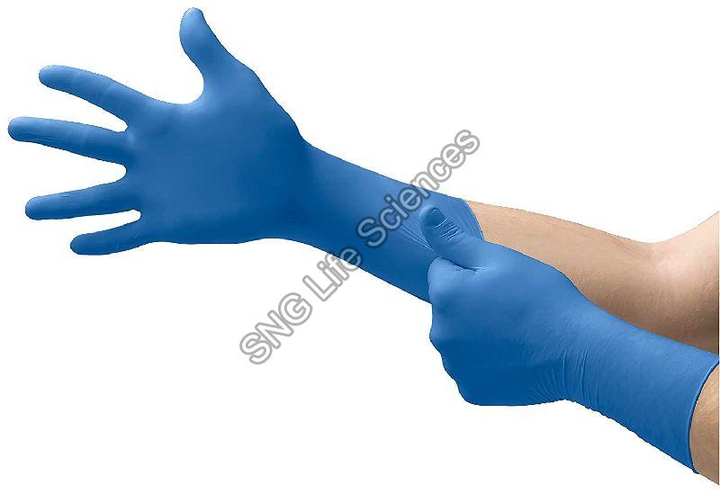 Blue Latex Gloves