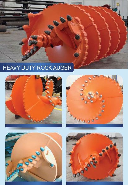 Heavy Duty Rock Auger