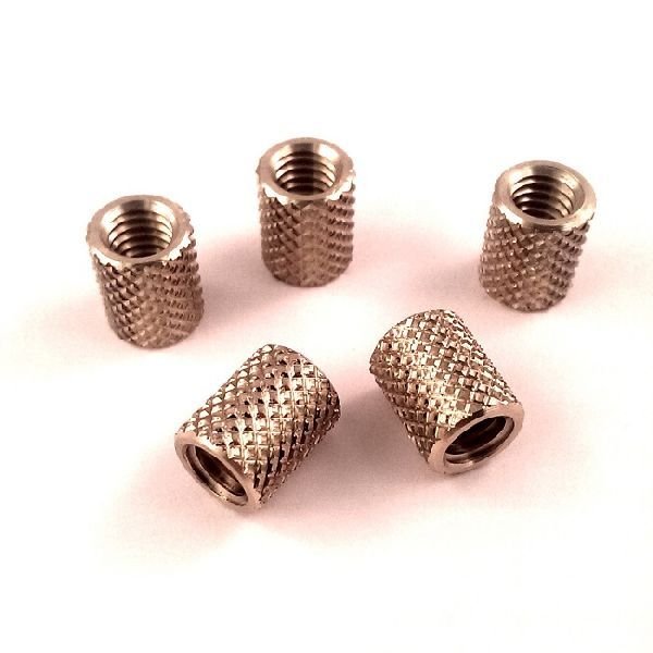 Knurled Brass Insert
