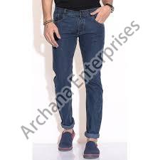 Mens Plain Jeans