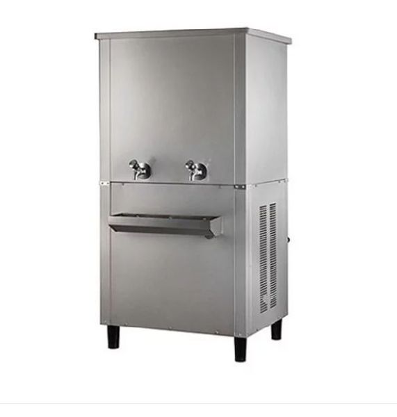 Stainless Steel Water Cooler with Inbuilt 100 LPH RO Water Purifier