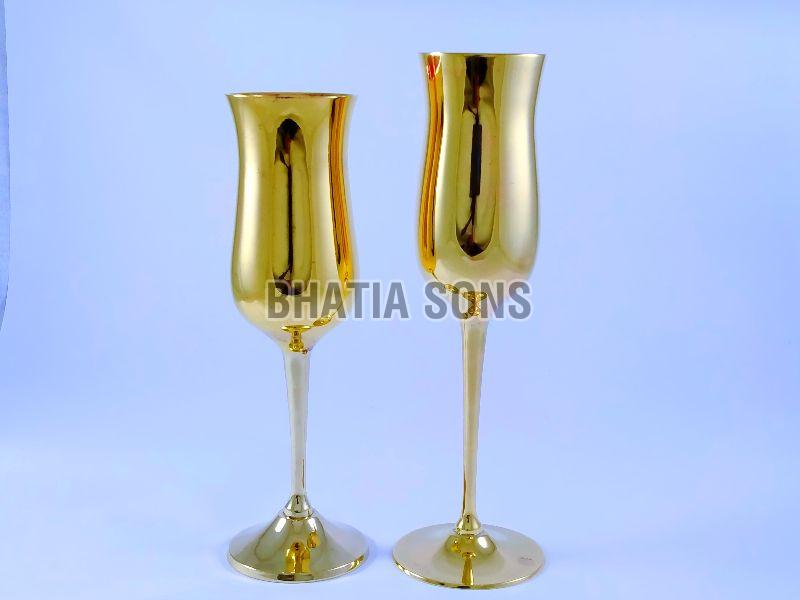 Brass Goblet Flute