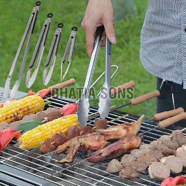 Stainless Steel BBQ Tongs