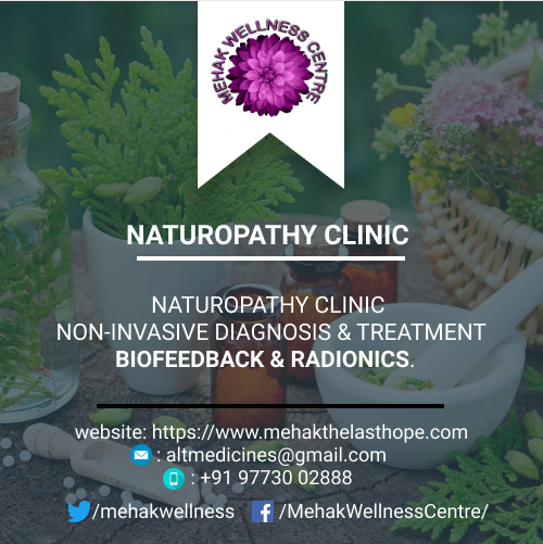 Naturopathy Clinic Specialist Non-Invasive Diagnosis and Therapy