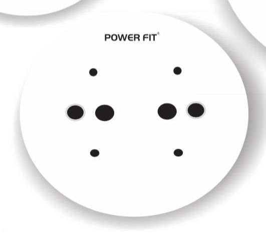 4.5 Inch PVC Round Plate