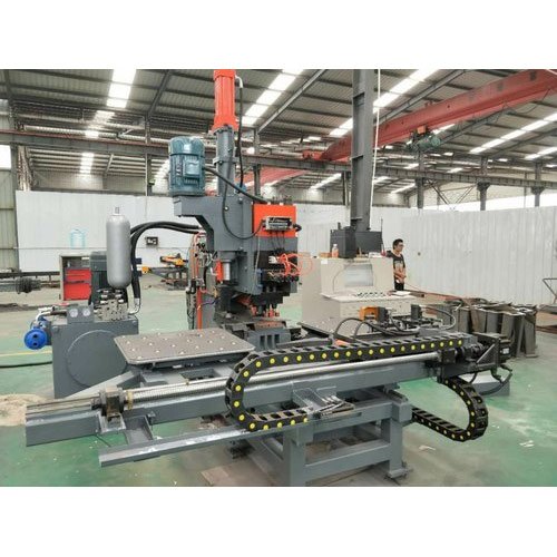 CNC Steel Plate Punching Marking and Drilling Machine