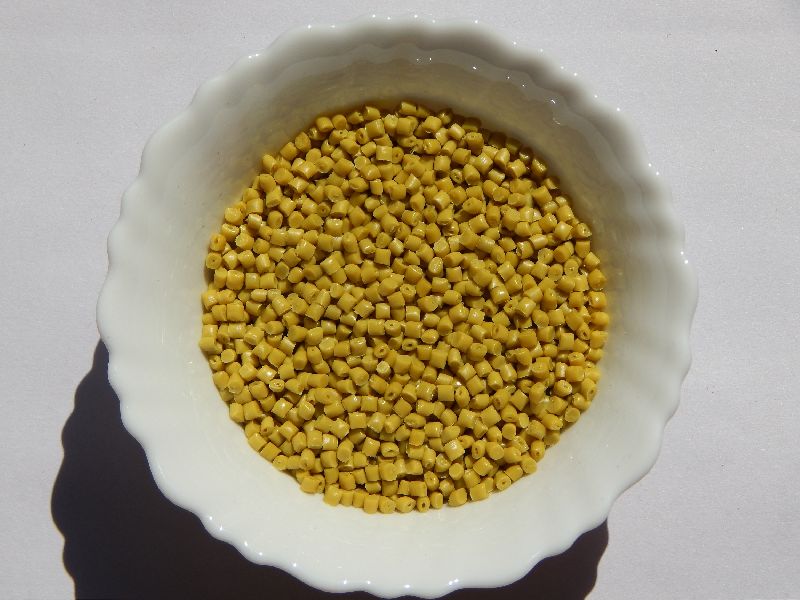 Yellow HDPE Blow Grade Granules