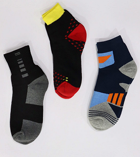 Diamond Ankle Sports Socks