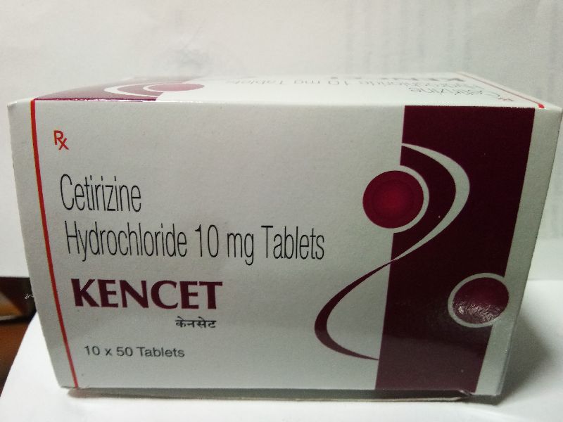 Cetirizine Hydrochloride 10mg Tablets