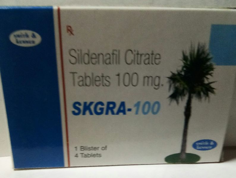 Sildenafil Citrate 100mg Tablets