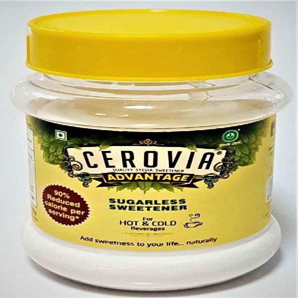 Cerovia Stevia Sugarless Sweetener Jar
