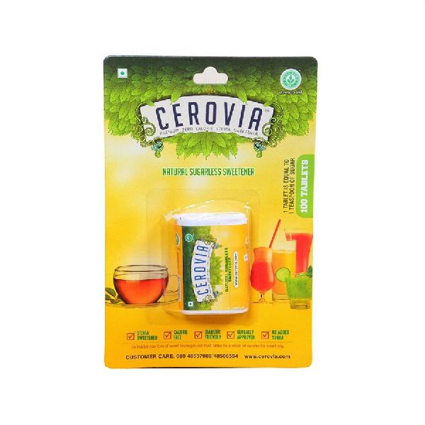 Cerovia Stevia Sugarless Sweetener Tablet