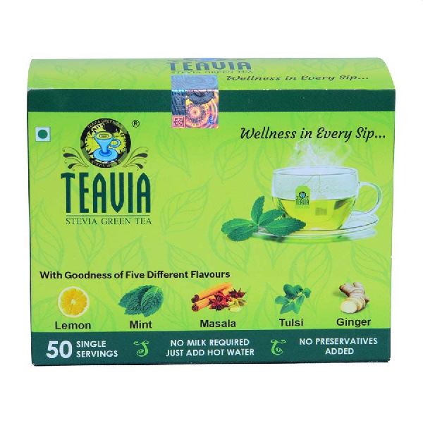 TeaVia Stevia Green Tea