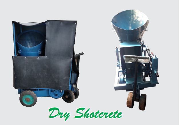 Dry Shotcrete Machine