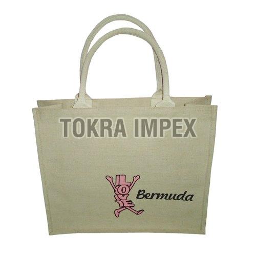 Juco Promotional Tote Bag With Padded Rope Handle