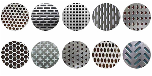 Mild Steel Perforated Circles