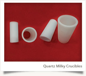 Quartz Milky Crucible