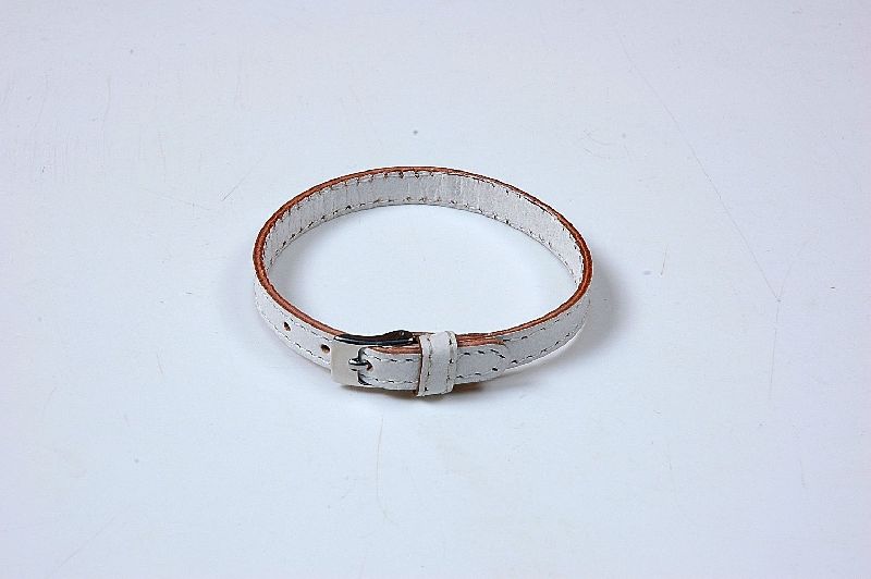 Flat Braided Leather Bracelet