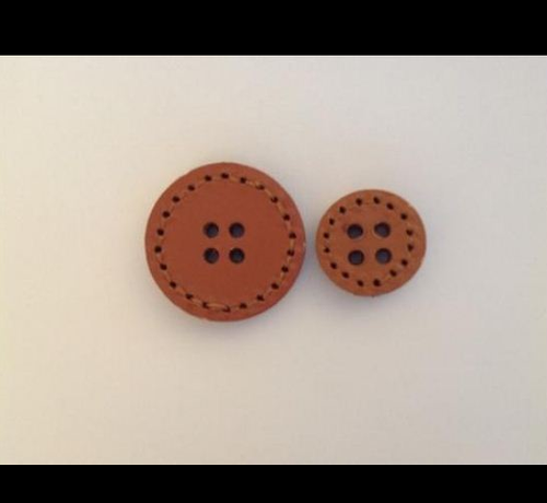 Real Suede Leather Toggle Buttons