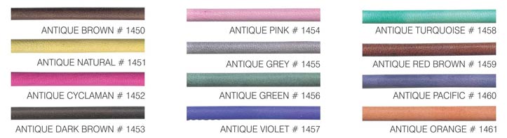 Antique Dye Colors Available (Please note in antique dye colors there is always colors variation)