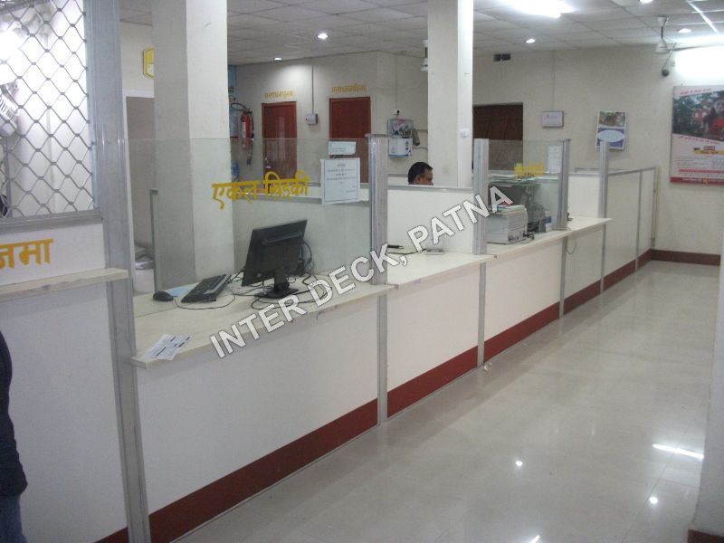 Bank Service Counter