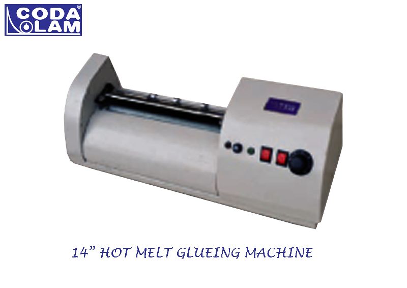 14 Inch Hot Melt Glueing Machine