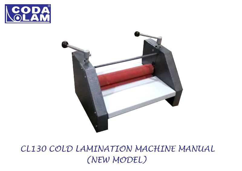 CL130 New Model Manual Cold Lamination Machine