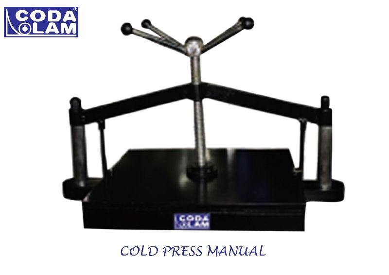 Manual Cold Press Machine