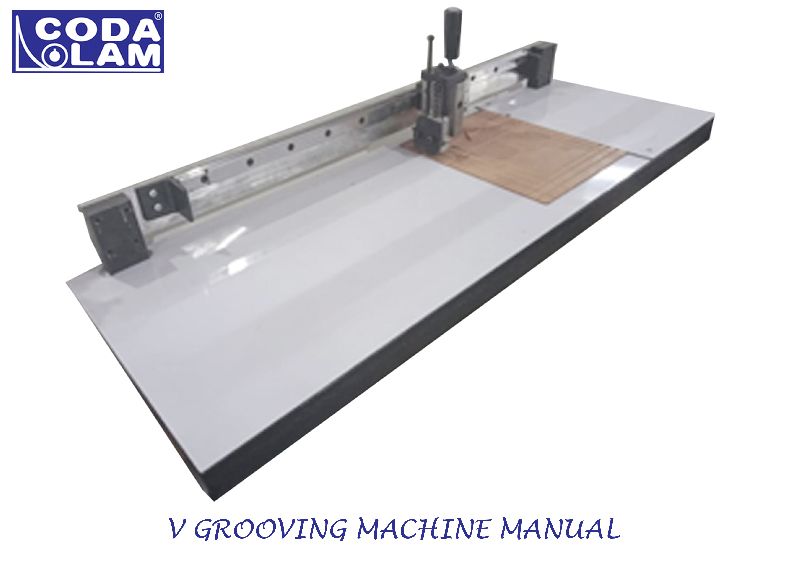 Manual V Grooving Machine