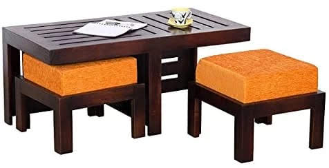 Low Height Dining Table Set
