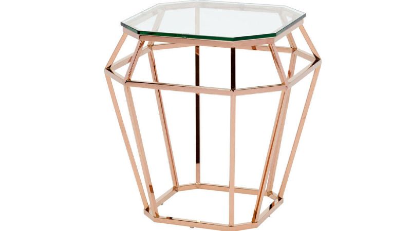 Octagonal Glass Table