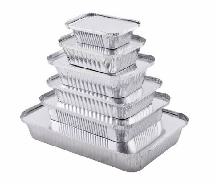 Silver Foil Food Container