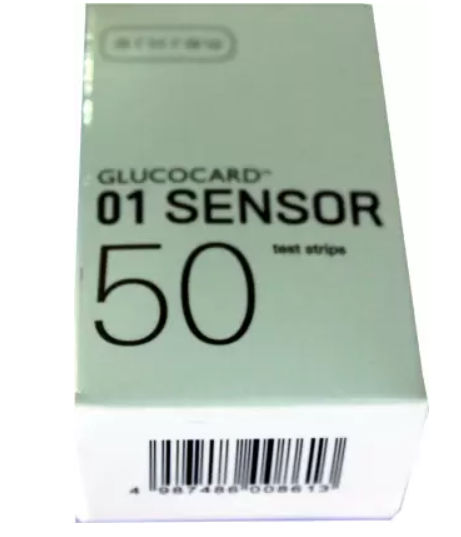 01 Sensor 50 Glucometer Strips